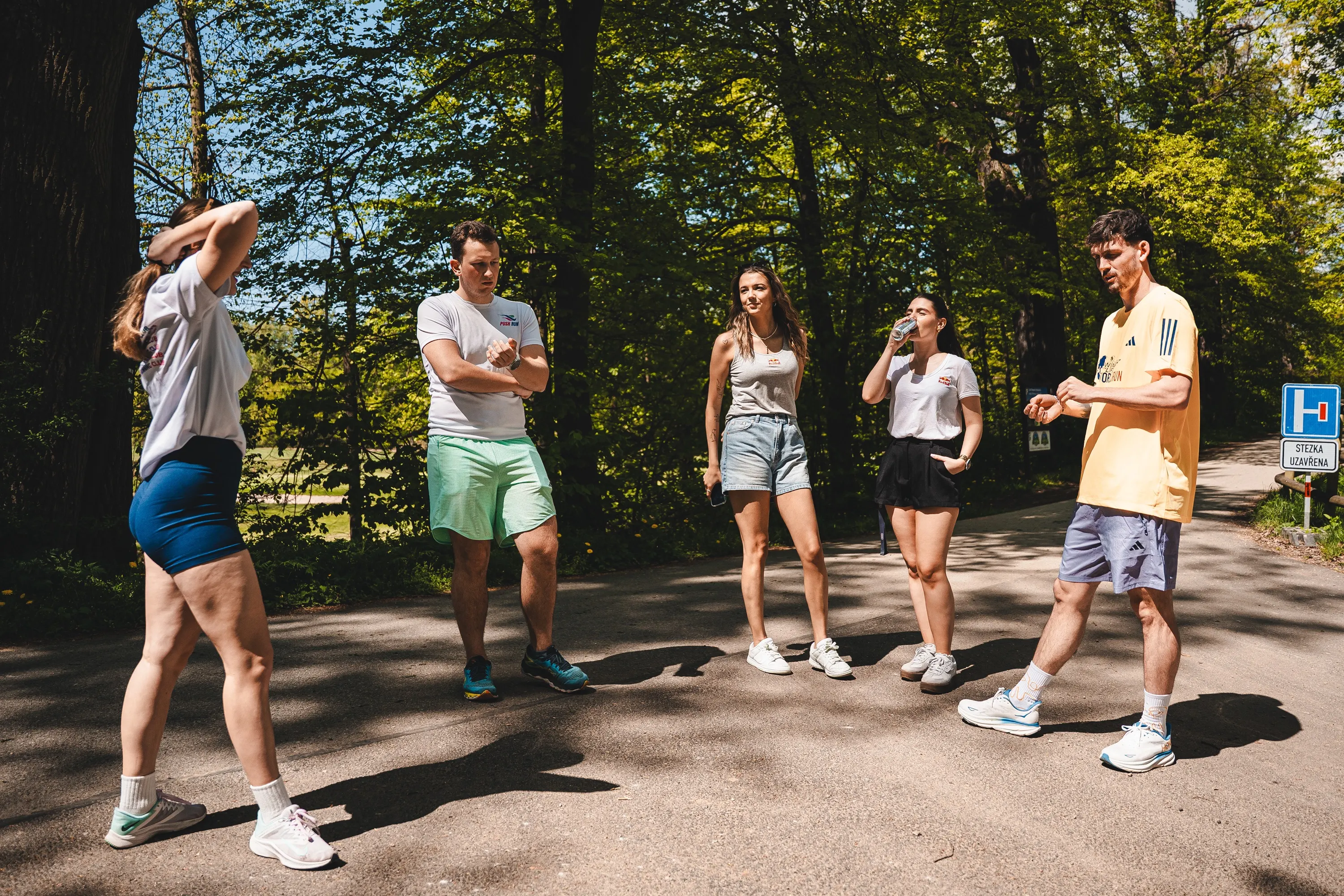 Push Run x Red Bull — photography by Martin Kozojed