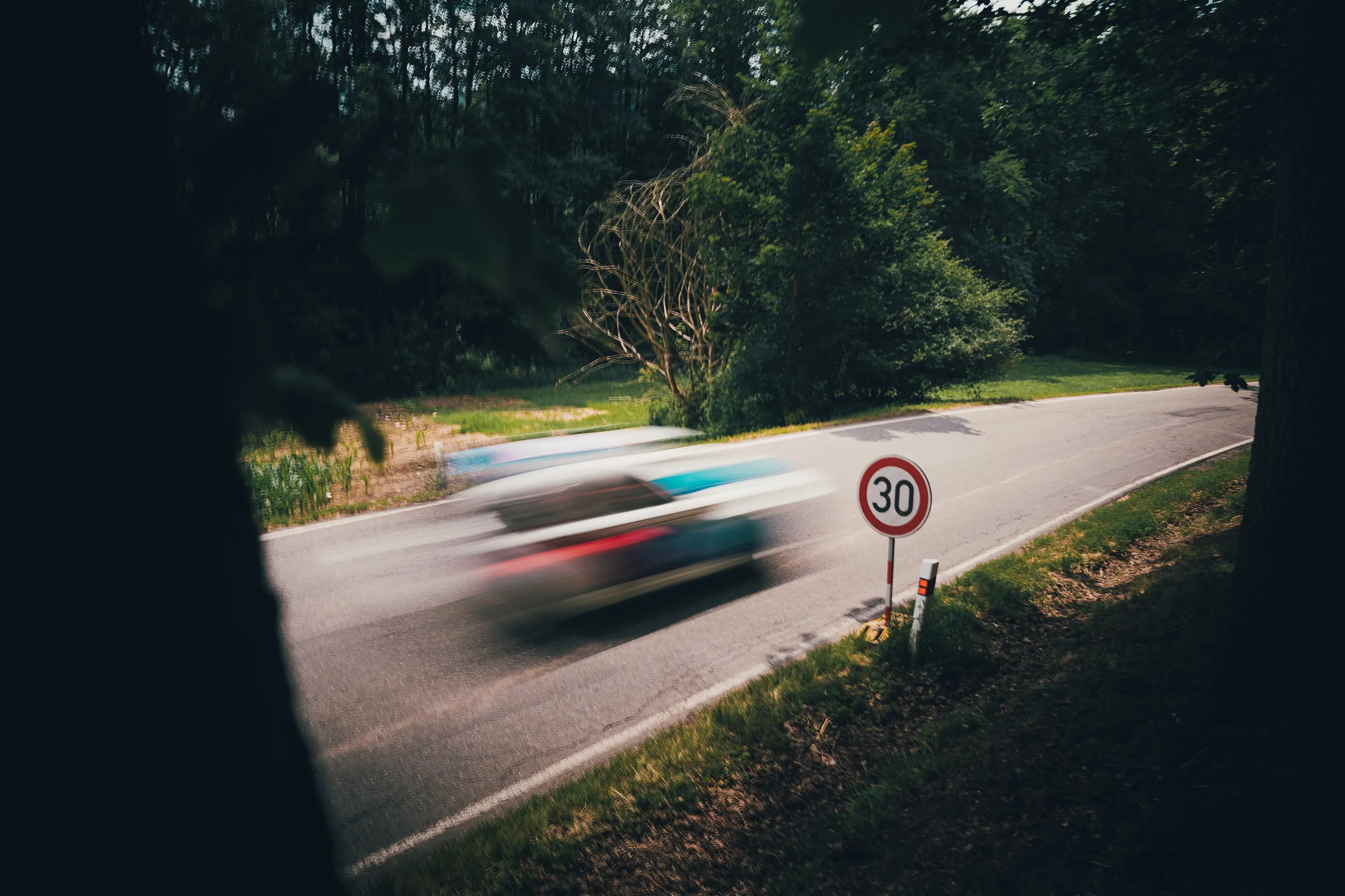 Hill Climb Car Race — photography by Martin Kozojed