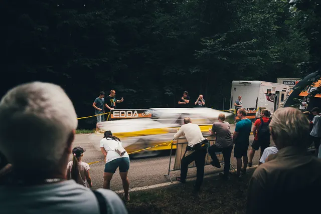 Hill Climb Car Race — photography by Martin Kozojed