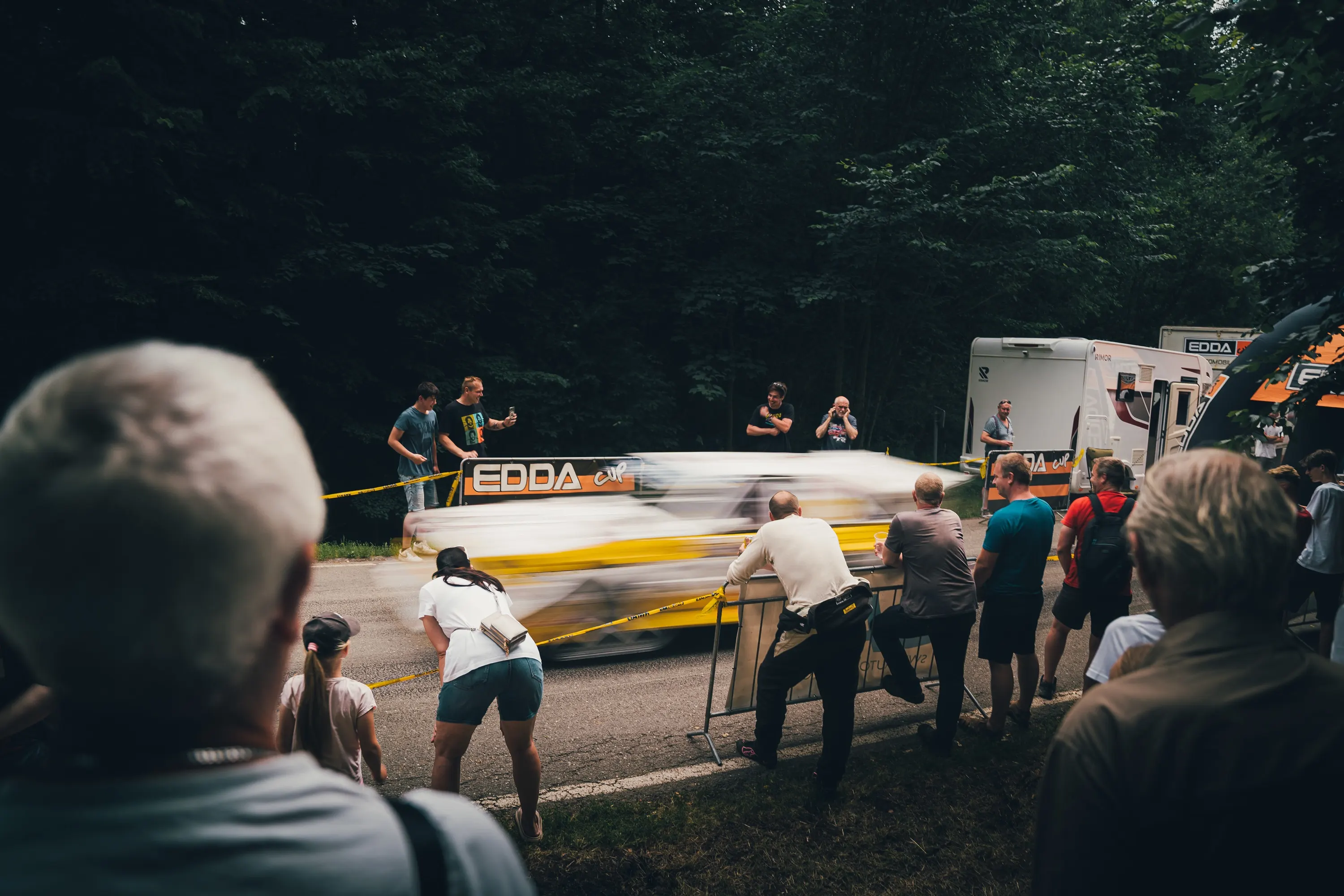 Hill Climb Car Race — photography by Martin Kozojed