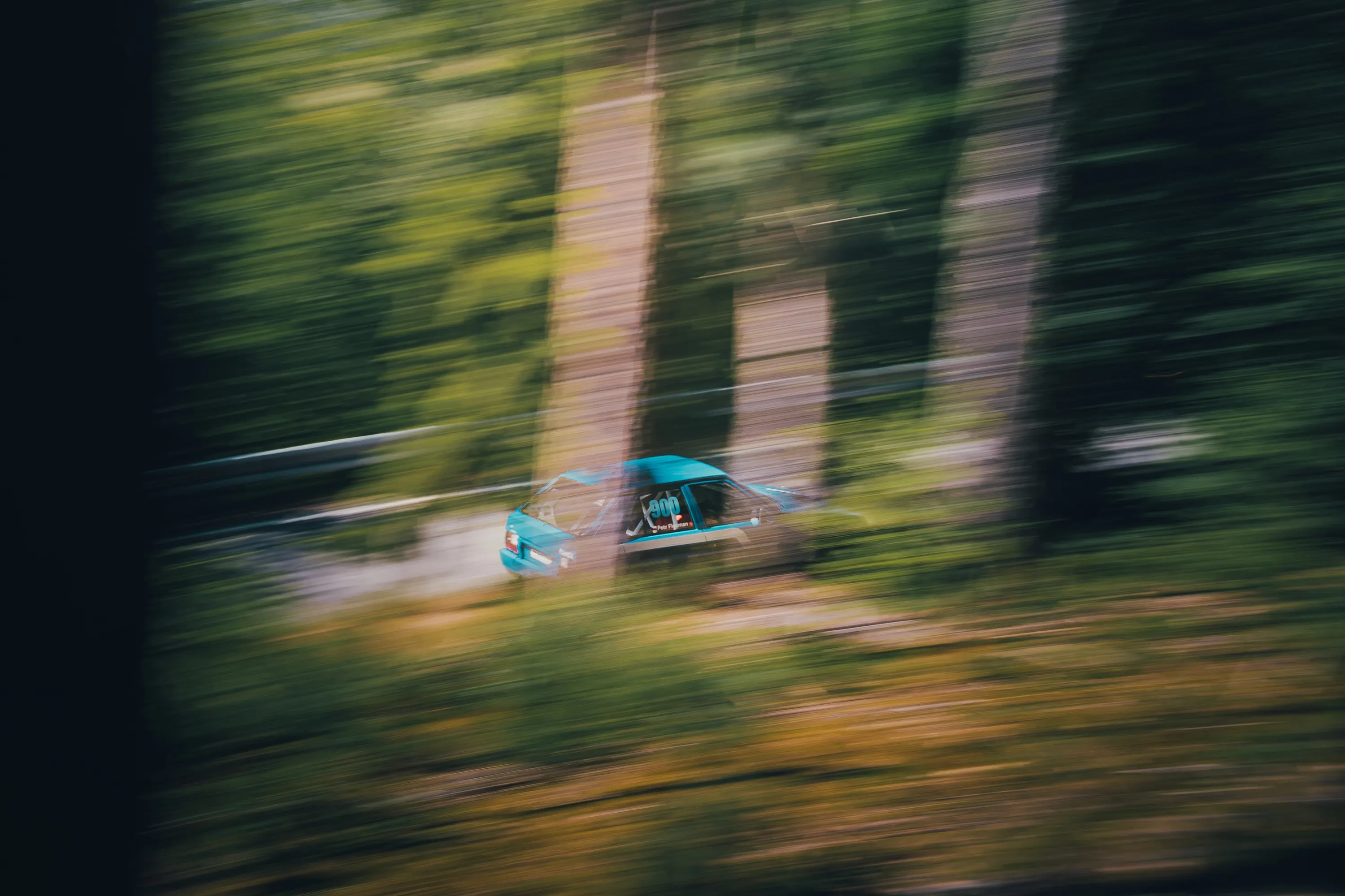 Hill Climb Car Race — photography by Martin Kozojed