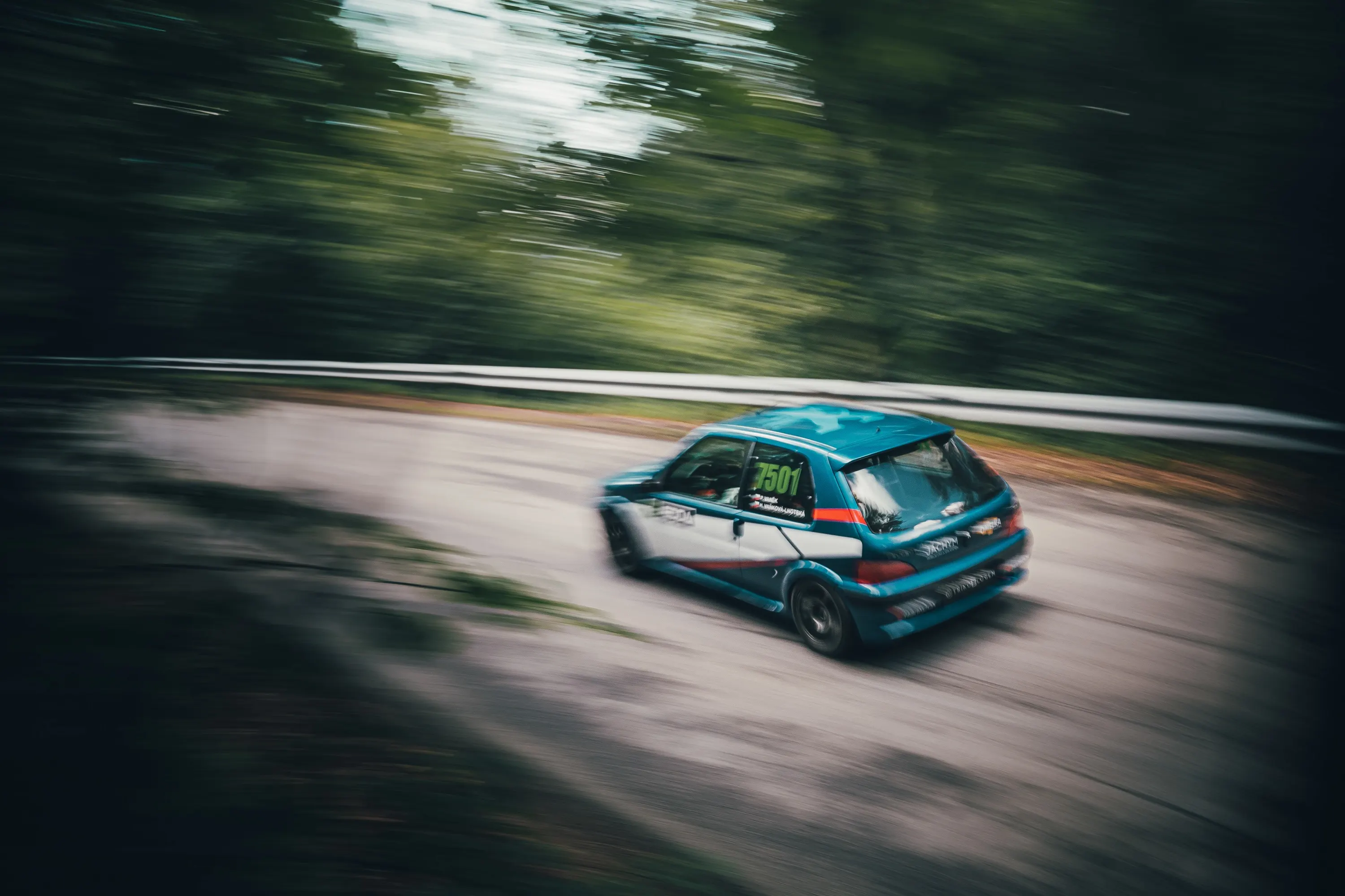 Hill Climb Car Race — photography by Martin Kozojed