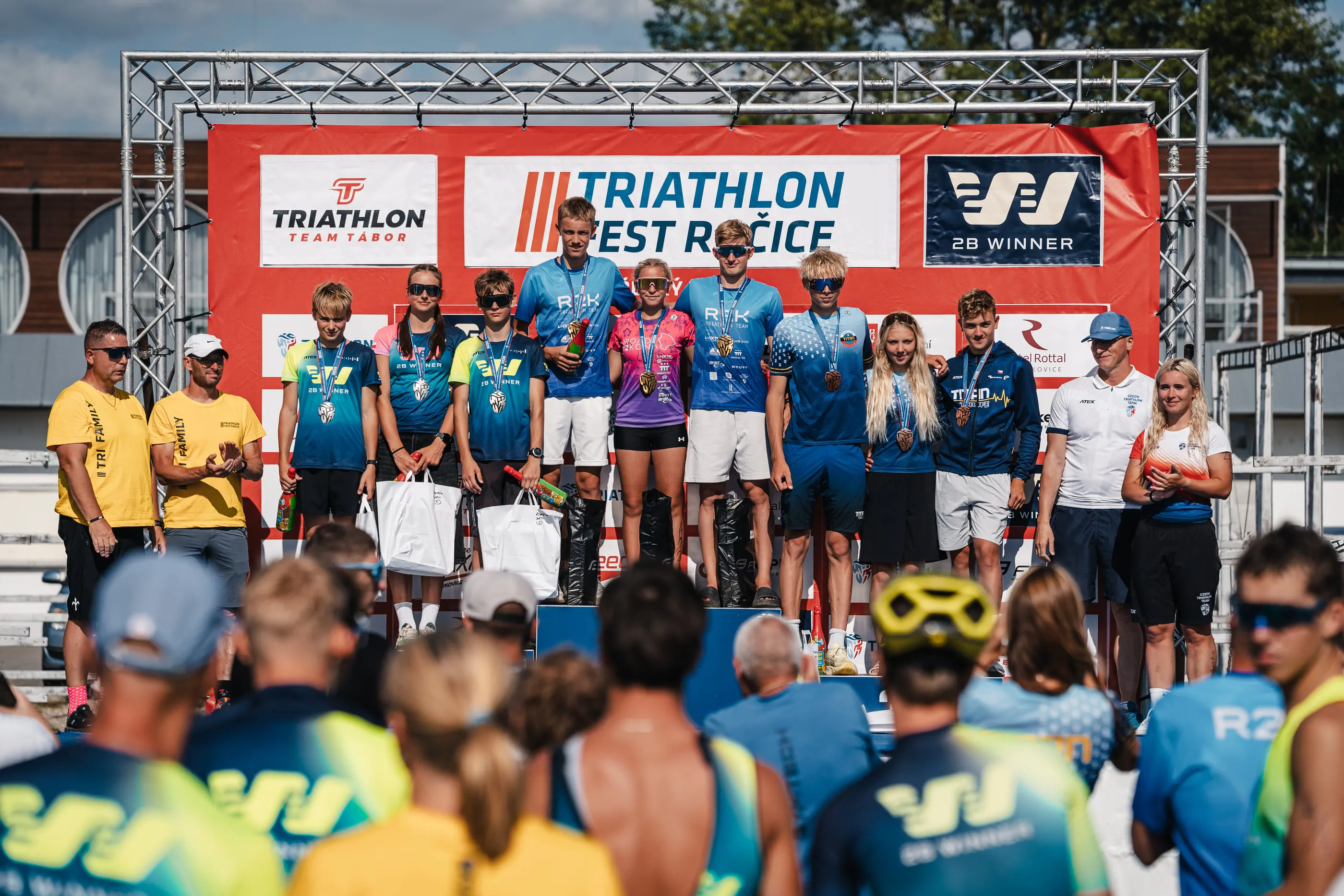 Triathlon Fest Račice — photography by Martin Kozojed