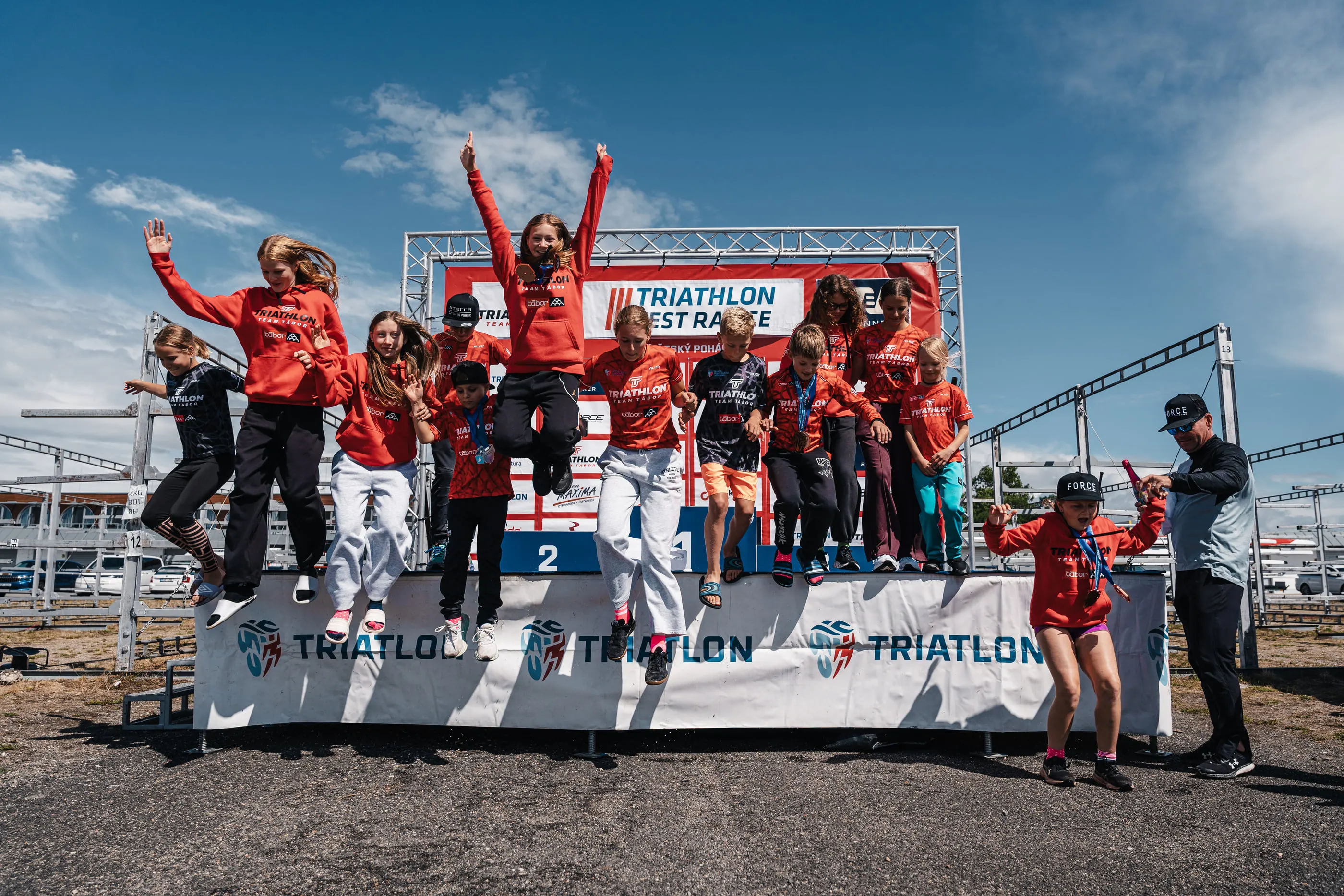 Triathlon Fest Račice — photography by Martin Kozojed