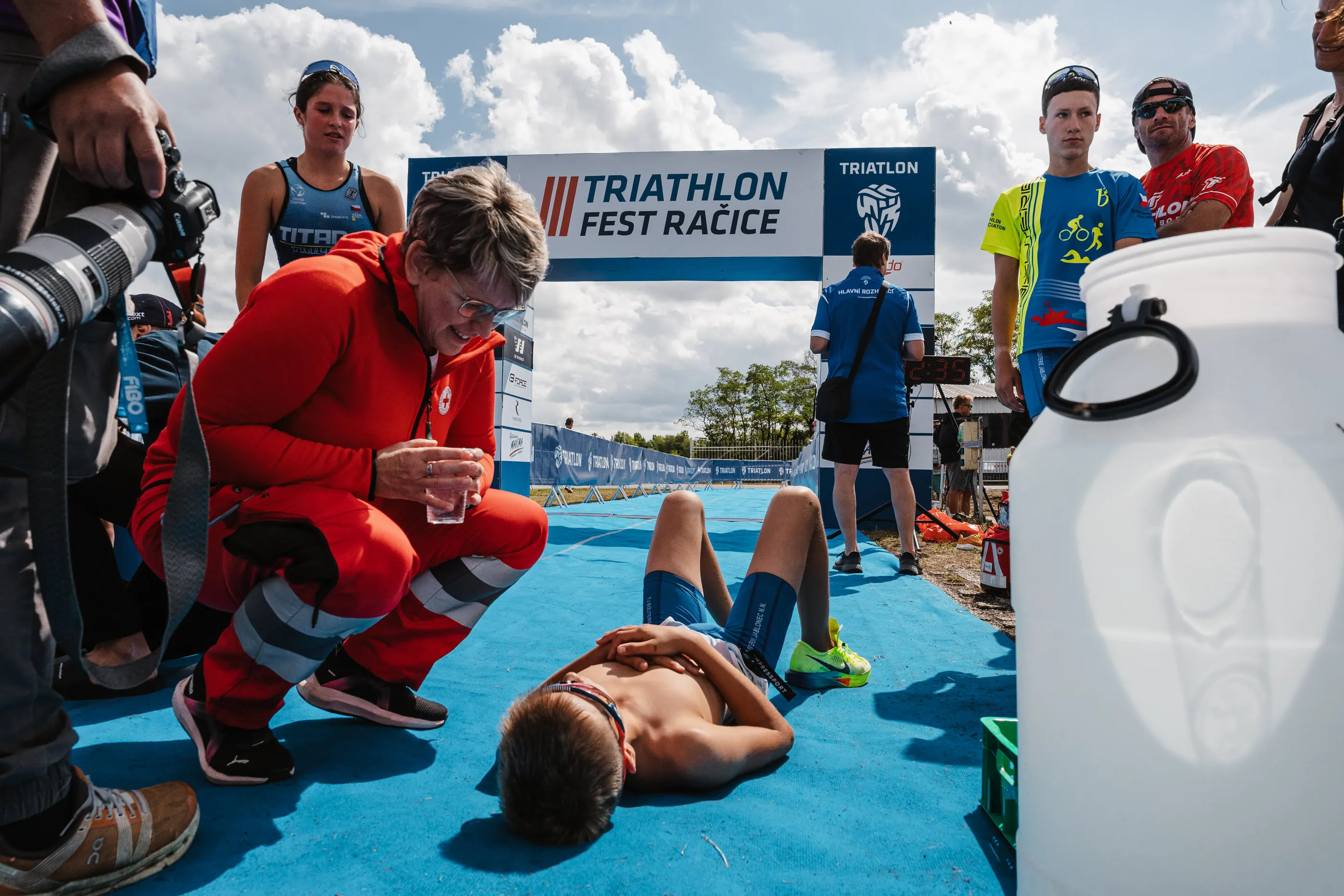 Triathlon Fest Račice — photography by Martin Kozojed