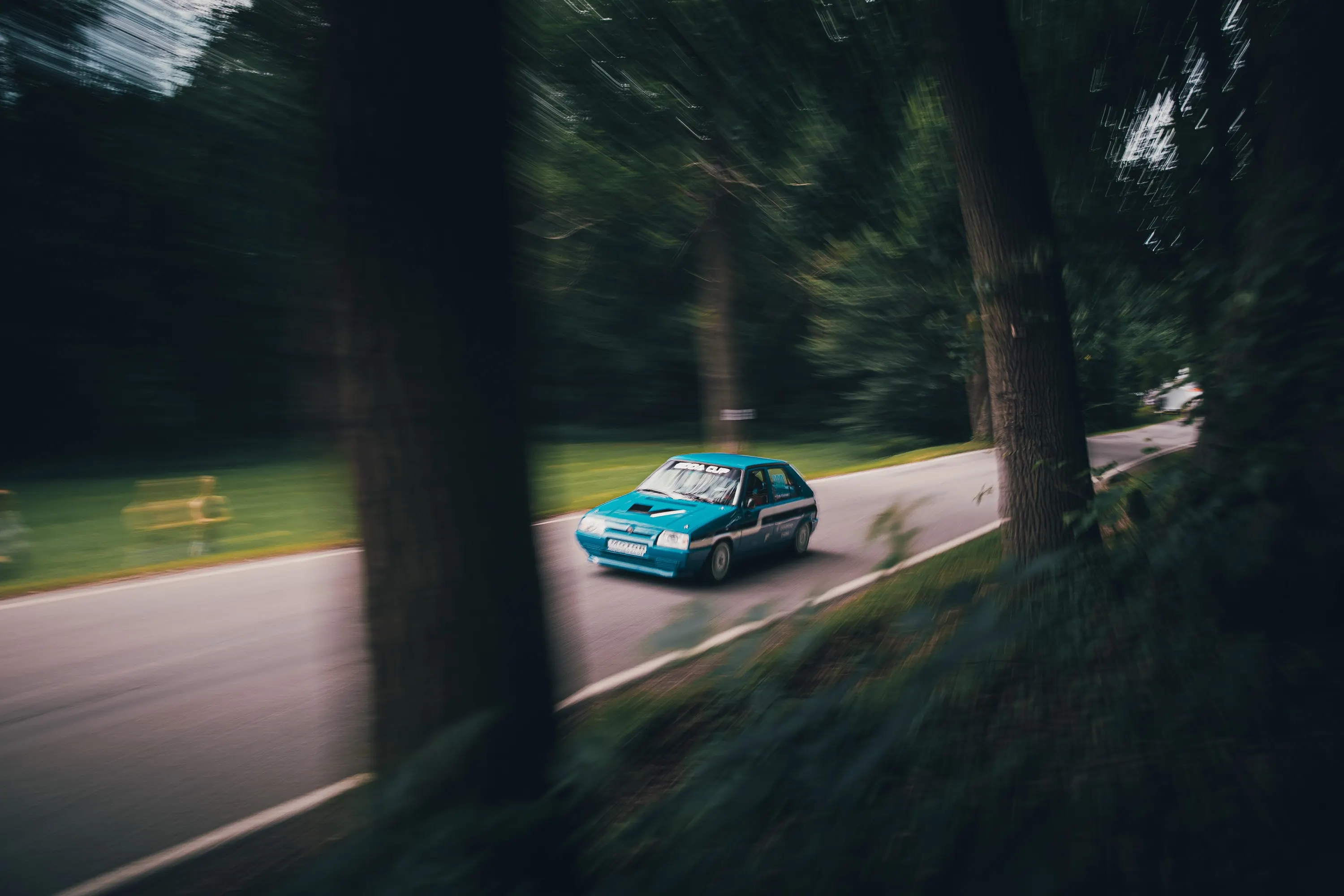 Hill Climb Car Race — photography by Martin Kozojed
