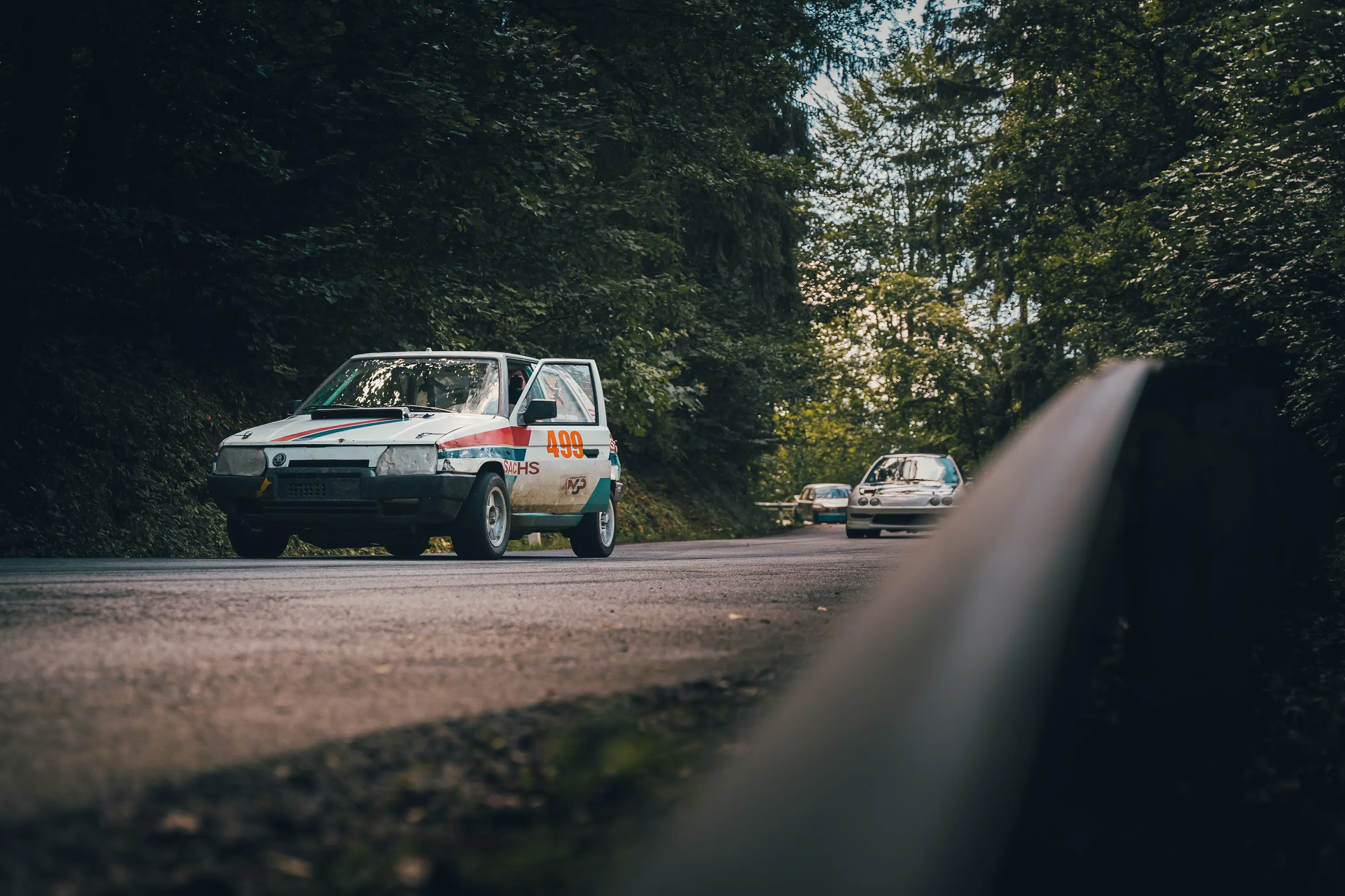 Hill Climb Car Race — photography by Martin Kozojed