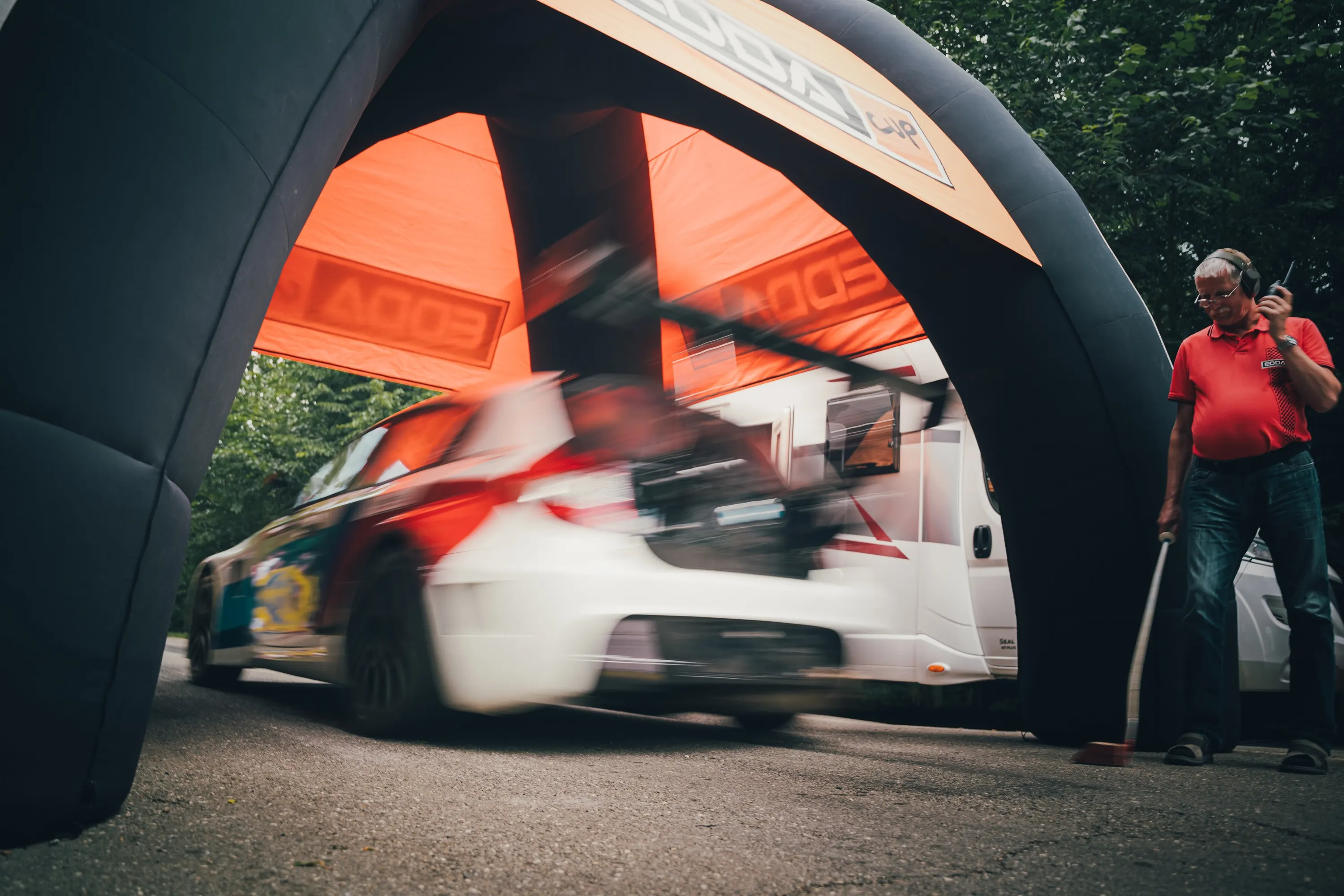 Hill Climb Car Race — photography by Martin Kozojed